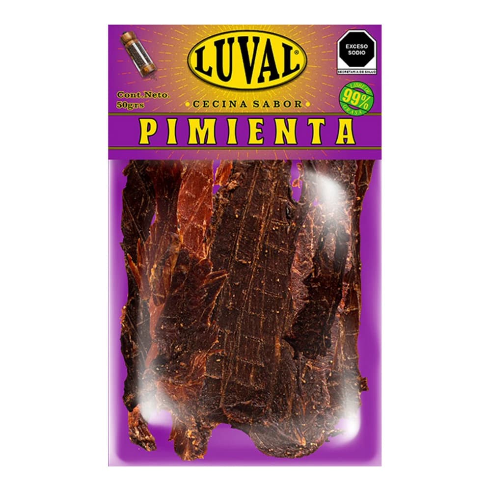 Cecina LUVAL Pimienta